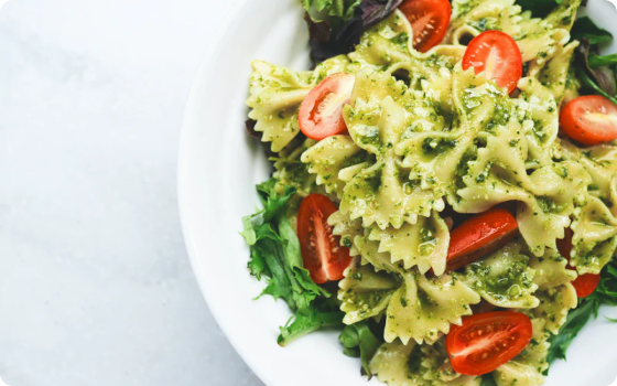 Watercress Pesto Pasta